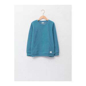 LC Waikiki Crew Neck Basic Long Sleeve Boy's Sweatshirt