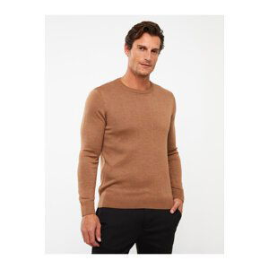 LC Waikiki Crew Neck Long Sleeve Men's Knitwear Sweater