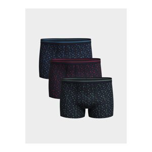 LC Waikiki Standard Fit, Flexible Fabric Men's Boxer 3-Pack