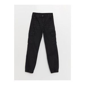 LC Waikiki Boys Cargo Jeans with Elastic Waist