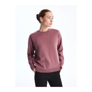 LC Waikiki Women's Crew Neck Straight Long Sleeve Oversized Knitwear Sweater