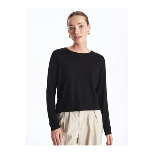 LC Waikiki Crew Neck Plain Long Sleeve Women's T-Shirt