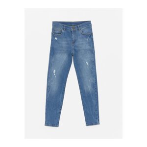 LC Waikiki Super Skinny Fit Ripped Detailed Boy's Jean Trousers