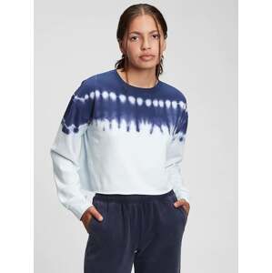 GAP Children's Sweatshirt Cropped Cutoff Crew - Girls