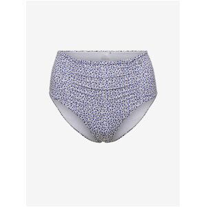 White and Blue Floral Bottoms ONLY Ella Swimsuit - Women