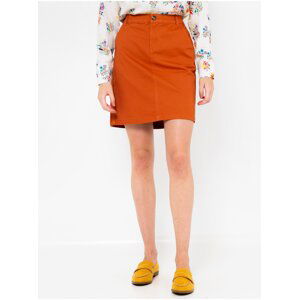 Orange skirt CAMAIEU - Ladies