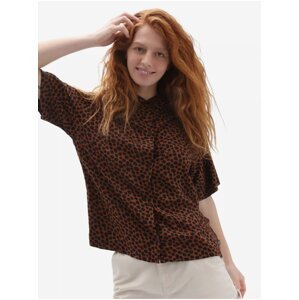 Brown Women's Patterned Shirt VANS - Women