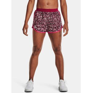 Under Armour Shorts UA Fly By 2.0 Printed Short -PNK - Women