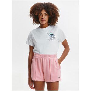 Pink Womens Sweatpants Tommy Jeans - Women