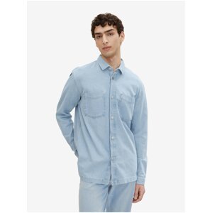 Light blue Men's Denim Shirt Tom Tailor Denim - Men