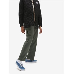Green Women's Trousers with VANS Pockets - Womens