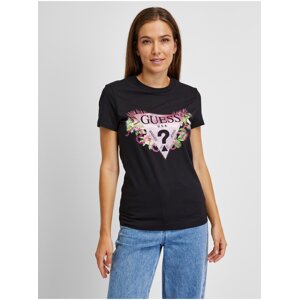 Black Women's T-Shirt Guess - Women