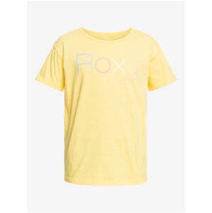 Yellow Girl T-Shirt Roxy Day and Night - Girls