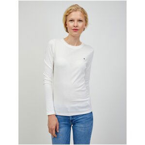 White Women's Long Sleeve T-Shirt Tommy Hilfiger - Women