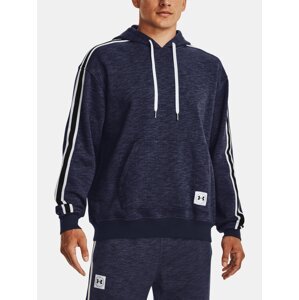 Under Armour Sweatshirt UA Essential Heritage Flc HD-NVY - Mens