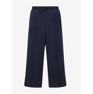 Dark Blue Girls' Wide Sweatpants Tom Tailor - Girls