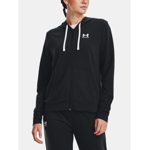 Under Armour Sweatshirt Rival Terry FZ Hoodie-BLK - Women