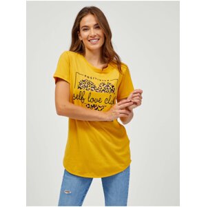 SAM73 Mustard Women's T-Shirt SAM 73 Inathi - Women