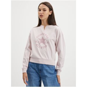 Light Pink Women's Sweatshirt Converse - Women