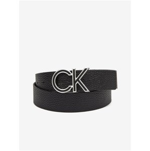 Black Men's Leather Strap Calvin Klein - Mens