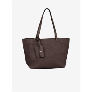 Dark Brown Women's Handbag Tom Tailor Rubiana - Women