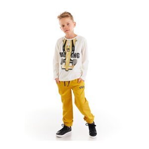 mshb&g Racing Boy T-shirt Gabardine Trousers Set