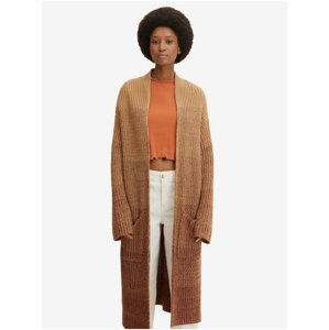 Brown Women's Long Cardigan Tom Tailor - Women