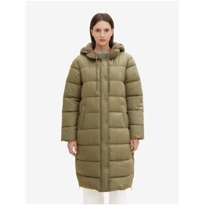 Khaki Women's Winter Quilted Double-Sided Coat Tom Tailor - Women