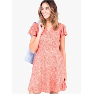 Coral Women Patterned Wrap Dress Brakeburn - Women