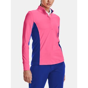 Under Armour Sweatshirt UA Storm Midlayer 1/2 Zip-PNK - Women