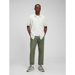 GAP Striped Linen & Cotton Shirt - Men