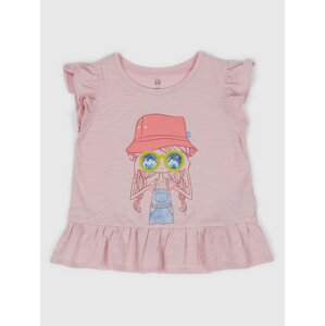 GAP Children's T-shirt with print - Girls