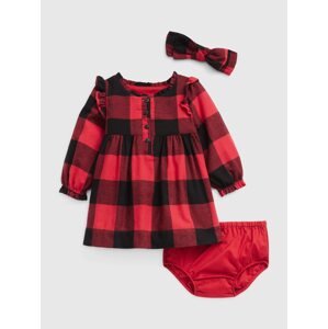 GAP Baby Checkered Dress Set - Girls