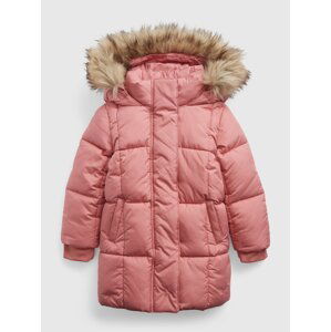 GAP Kids Quilted Jacket Hooded - Girls