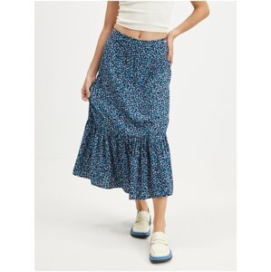 Dark blue Ladies Floral Midi Skirt Tommy Jeans - Ladies