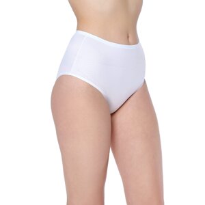 Dagi White High Waist Laser Cut Slip