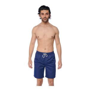 Dagi Men's Navy Micro Medium Flat Marine Shorts