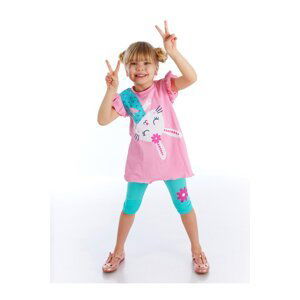 Denokids Surprise Rabbit Girls Tunic Tights Set