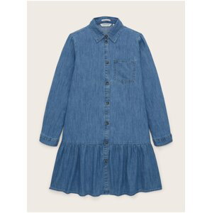 Blue Girl Denim Dress Tom Tailor - Girls