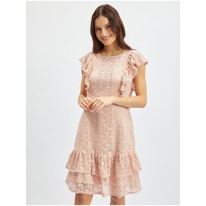 Orsay Old Pink Ladies Lace Dress - Women