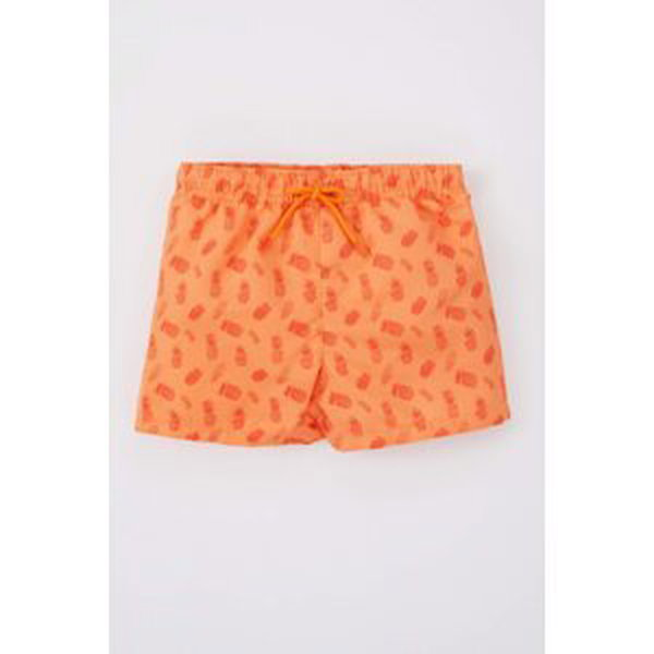 DEFACTO Baby Boy Fruit Patterned Swimming Shorts