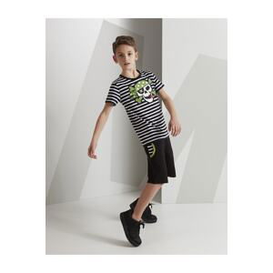 Mushi Green Pirate Boy's T-shirt Shorts Set