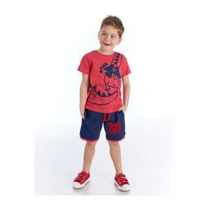 Denokids Pirate Dino Boy's T-shirt Shorts Set