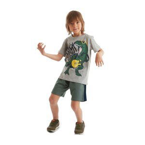 mshb&g Rock Dino Boy's T-shirt Shorts Set