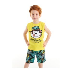Denokids Cool Monkey Boys T-shirt Shorts Set