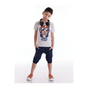mshb&g Urban Star Boys T-shirt Capri Shorts Set