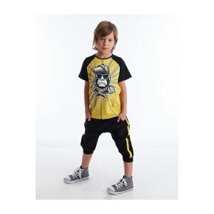 mshb&g Dj Ape Boy T-shirt Capri Shorts Set