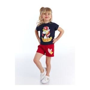 Denokids Bubble Star Girl's T-shirt Shorts Set