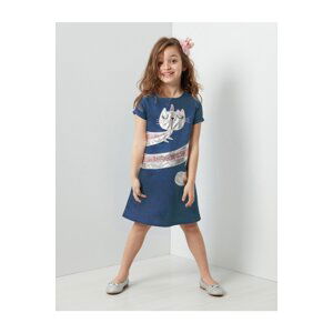 Denokids Spiral Cat Girls Dress