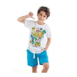 mshb&g Holiday Boy T-shirt Shorts Set